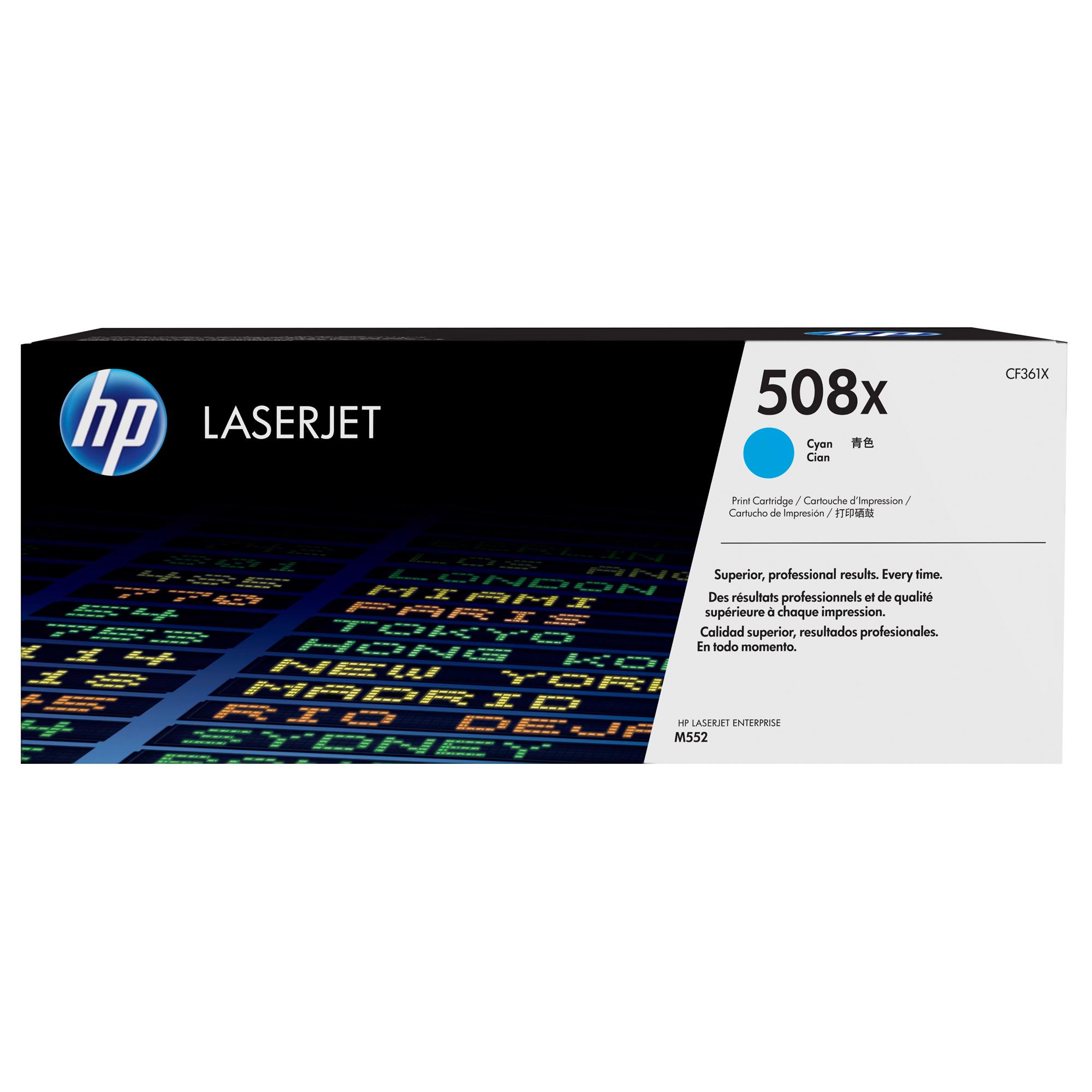 Hp - Toner originale- 508X - Ciano - …